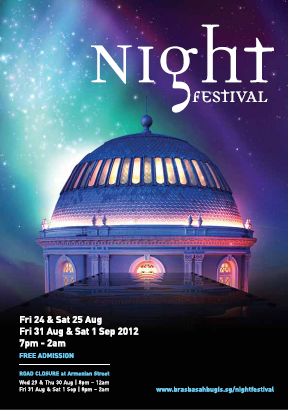 ナイト・フェスティバル 2012のポスター