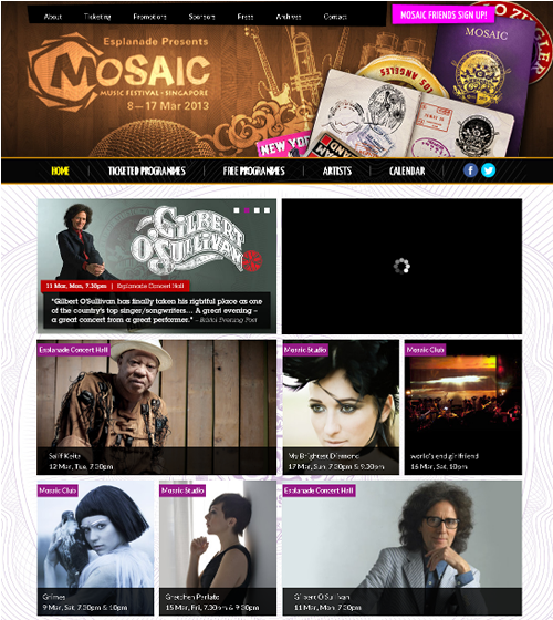 モザイク音楽祭公式サイト